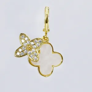 Amelia Double Pendant Gold CH-184