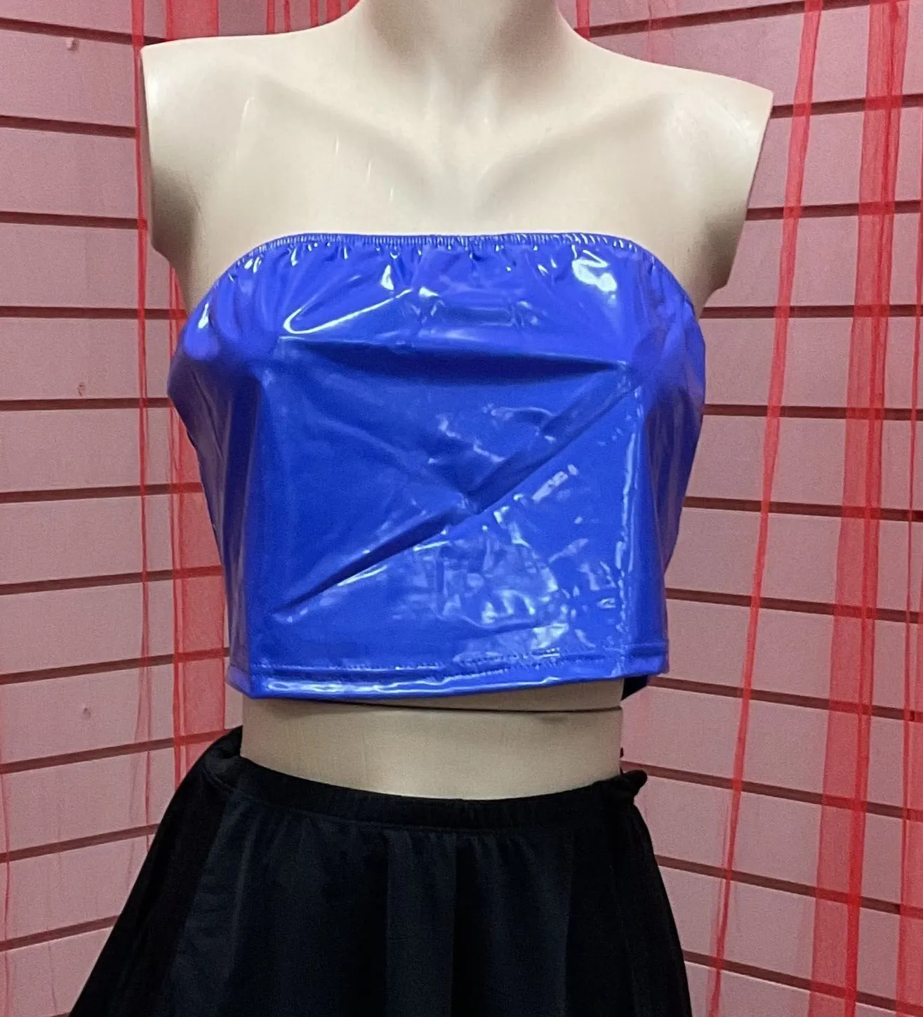 Blue Tube Top, Size 2XL