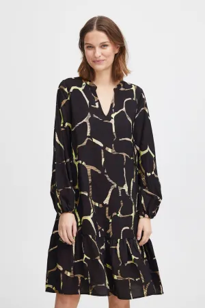 b.young Byibine Wrap Dress Light Woven