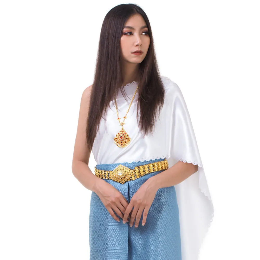 Chanya Adjustable Fit Traditional Chut Thai Dress