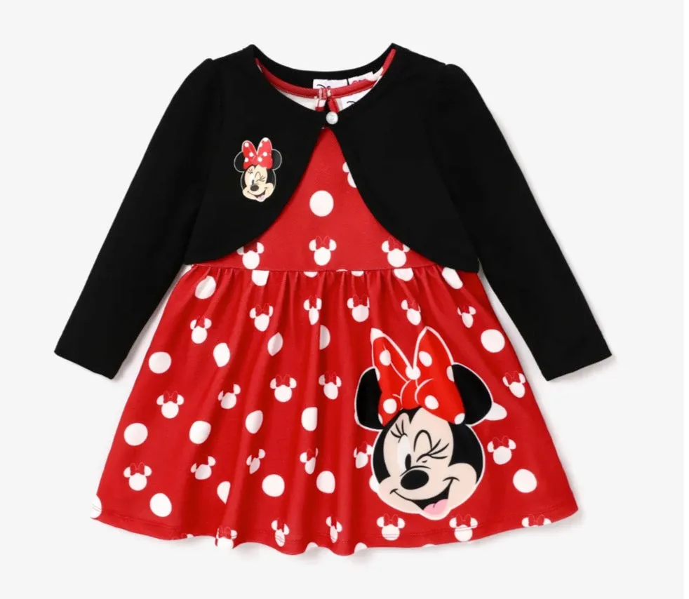 Character Cardigan Dress Set (Size 5-6 Yesrs)