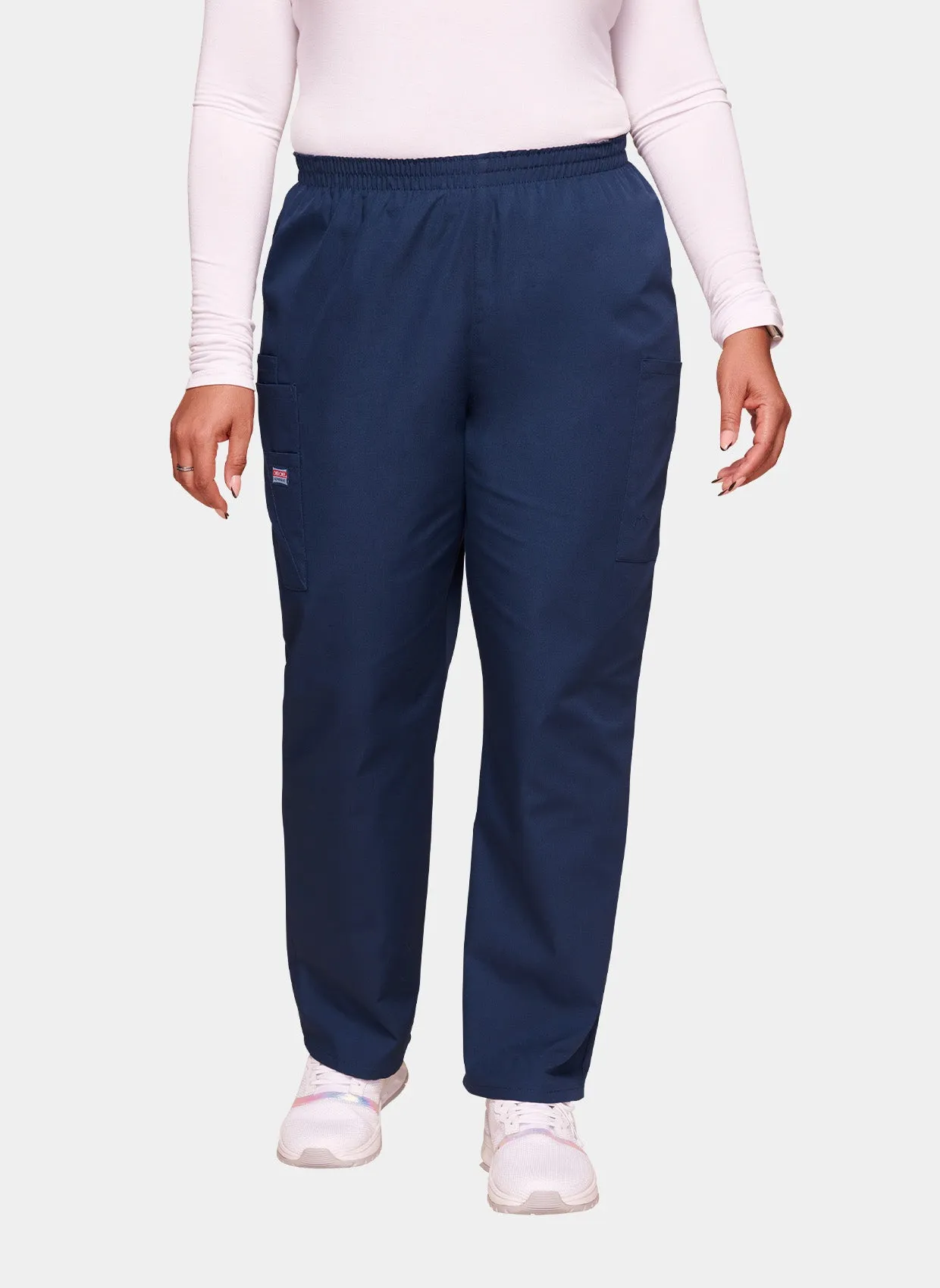 Cherokee Unisex Elasticated Scrub Trousers - Navy