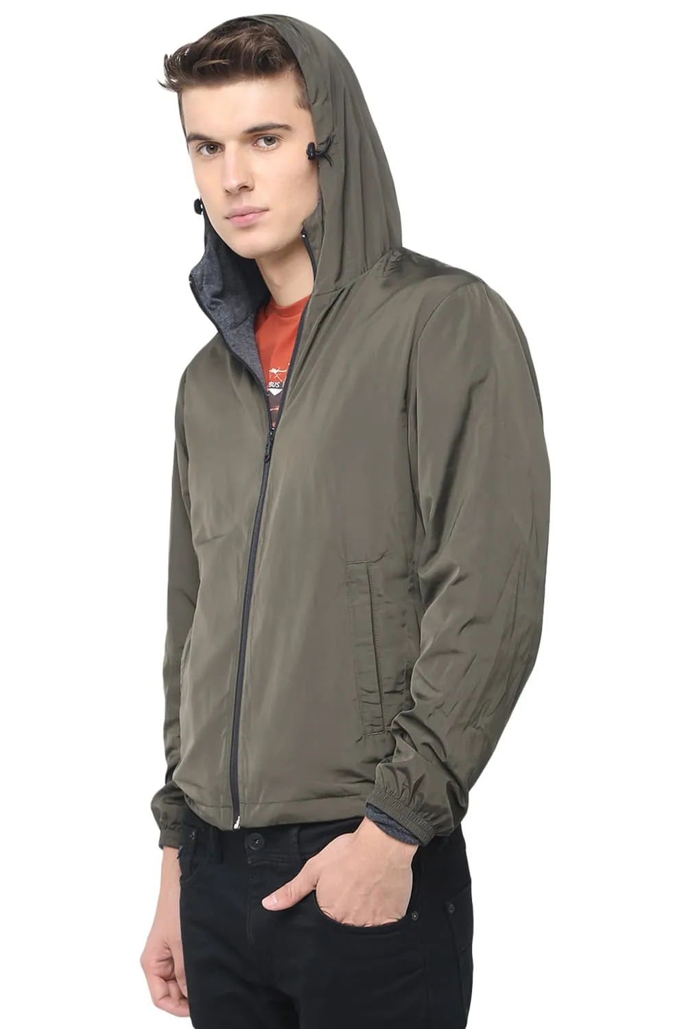 Comfort Fit Reversible No Fill Jacket