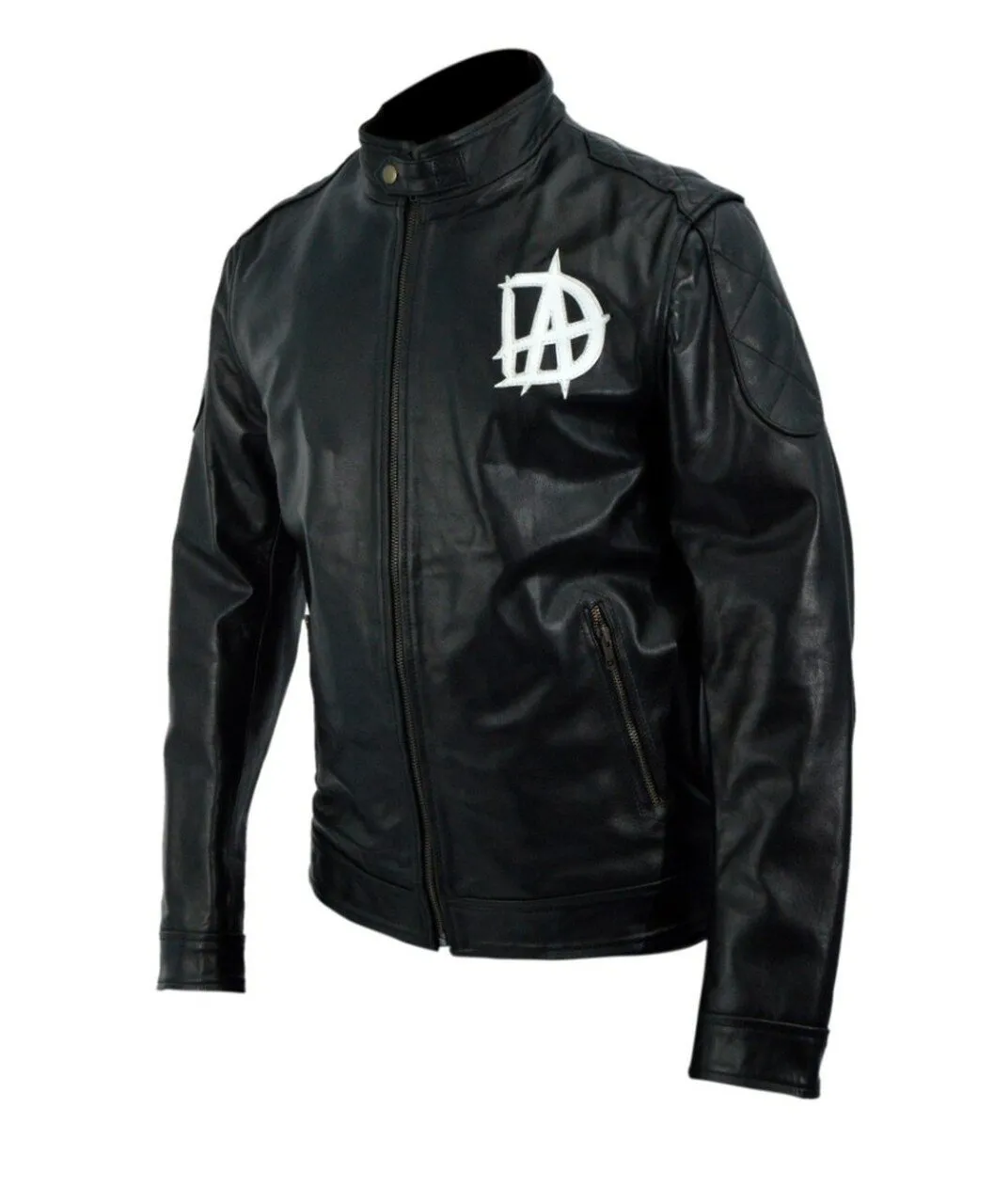 Dean Ambrose WWE Black Leather Jacket