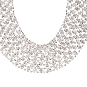 Diamante Statement Collar Necklace