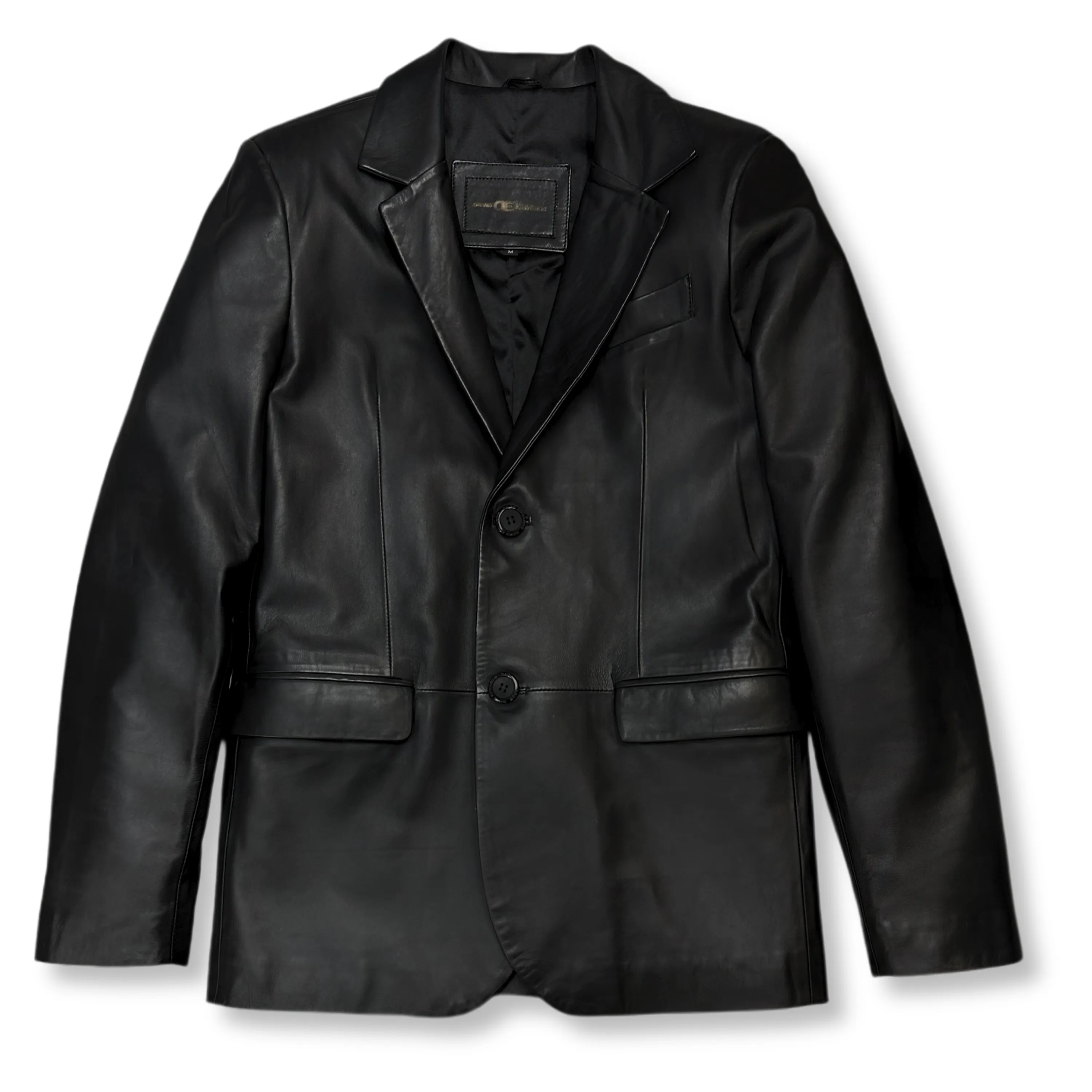 Donovan Leather Blazer