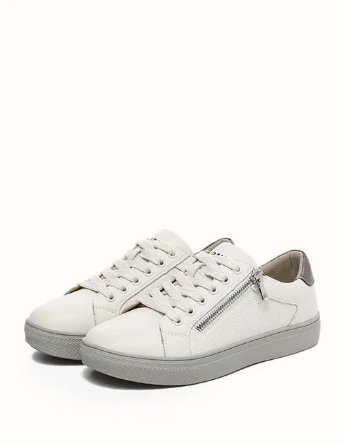 EVERAU® Chloe White Sneakers