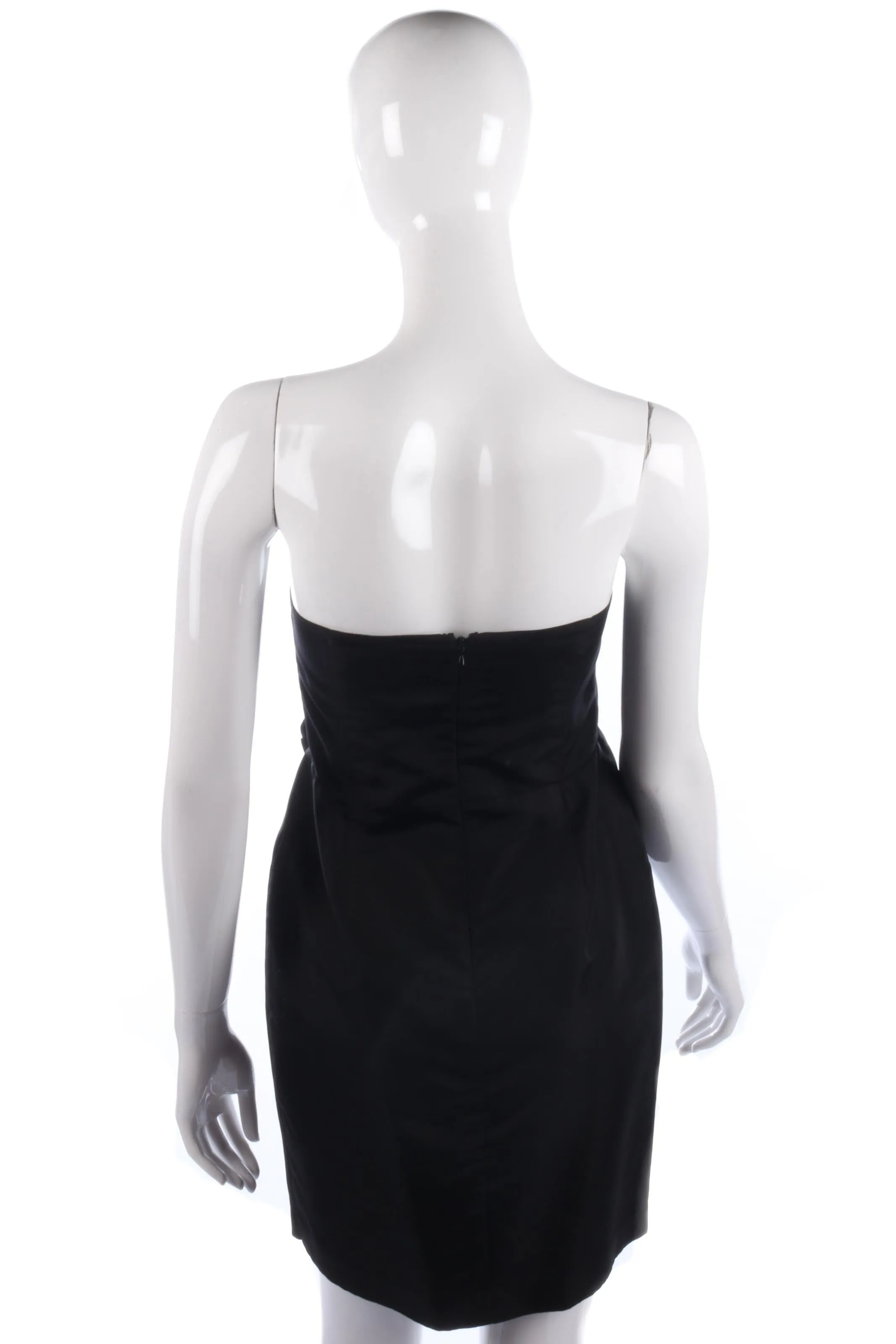 Fabulous black cocktail dress with bow details size 10