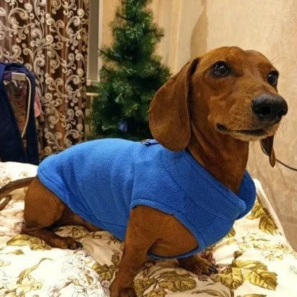 Fleece Dachshund Jacket