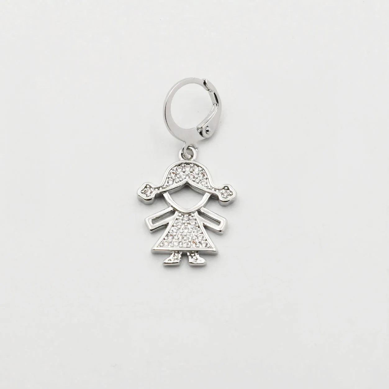 Girl Silver Charm CH-69