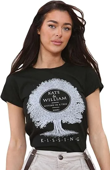 Kate & William Half-Sleeve T-Shirt