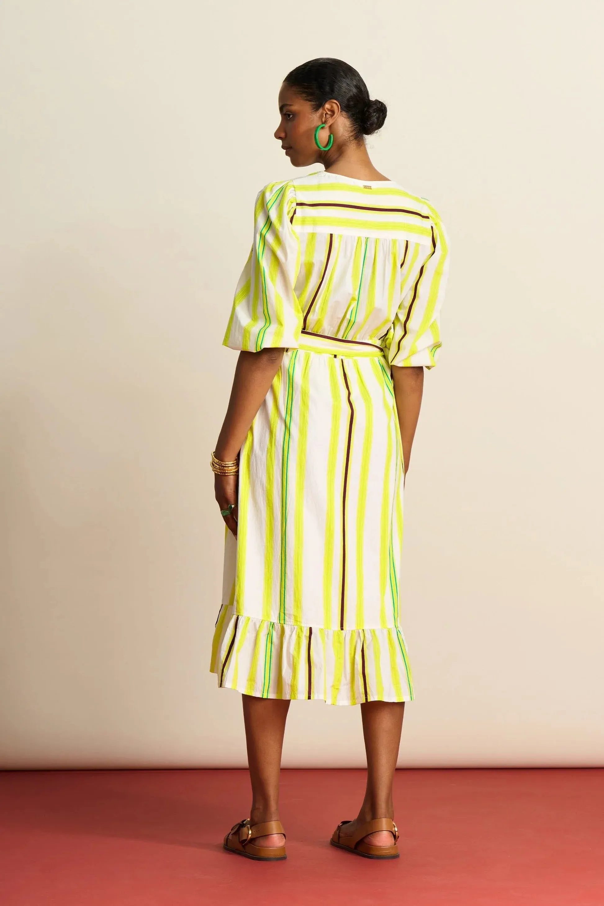 Lemon Stripe Dress