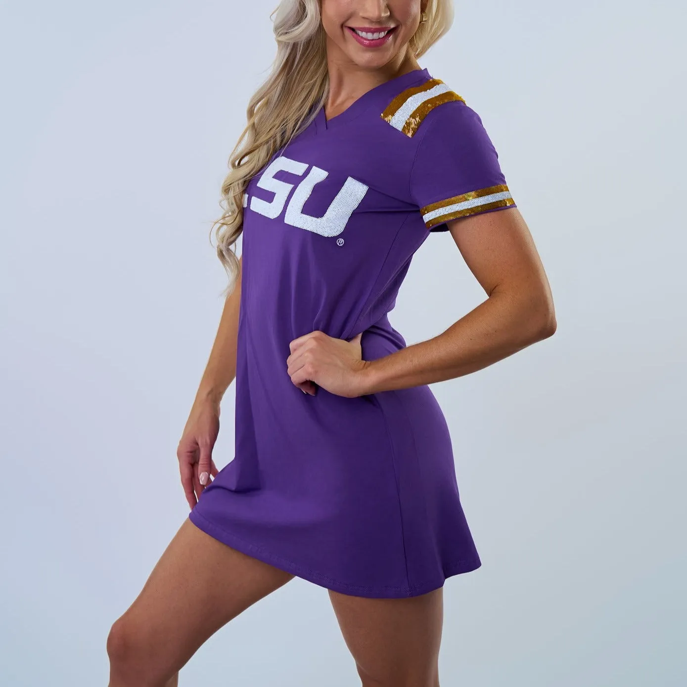 LSU Jersey Dress