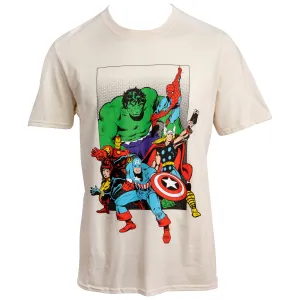 Marvel Comics The Avengers Group Stance T-Shirt