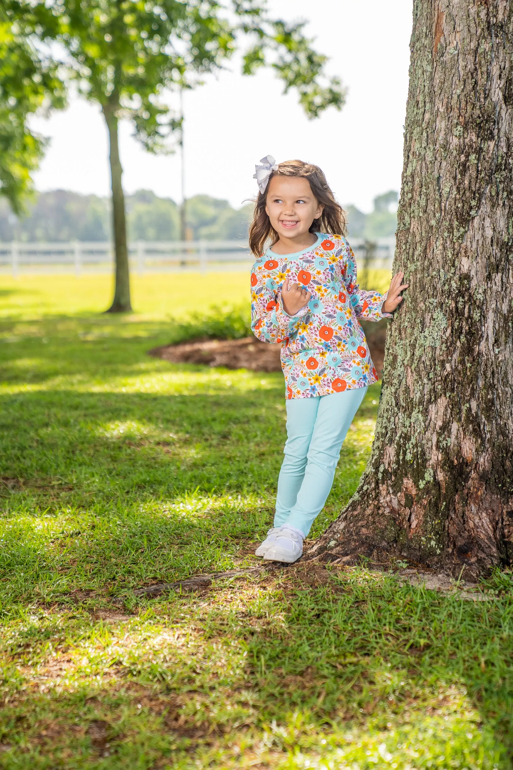 Mary Reese Fall Floral Legging Set