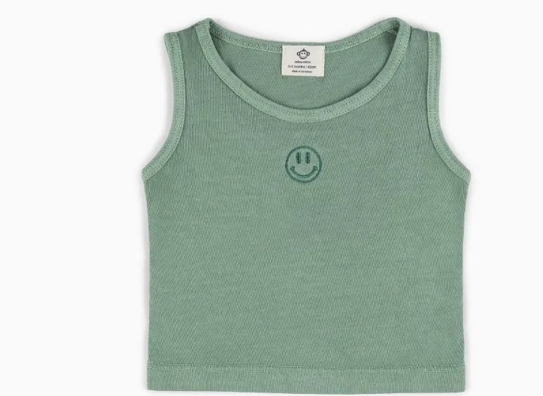 Mintfarbenes Tank-Top-T-Shirt