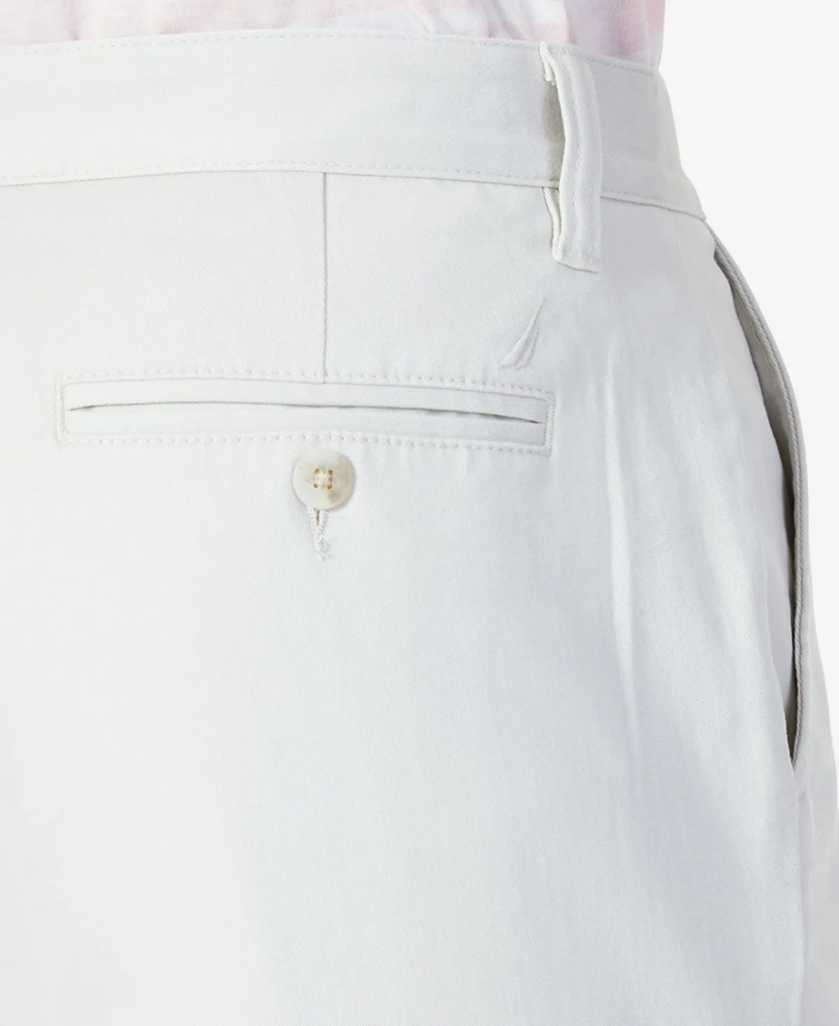 Nautica Stretch Chinos, Regular Fit, White