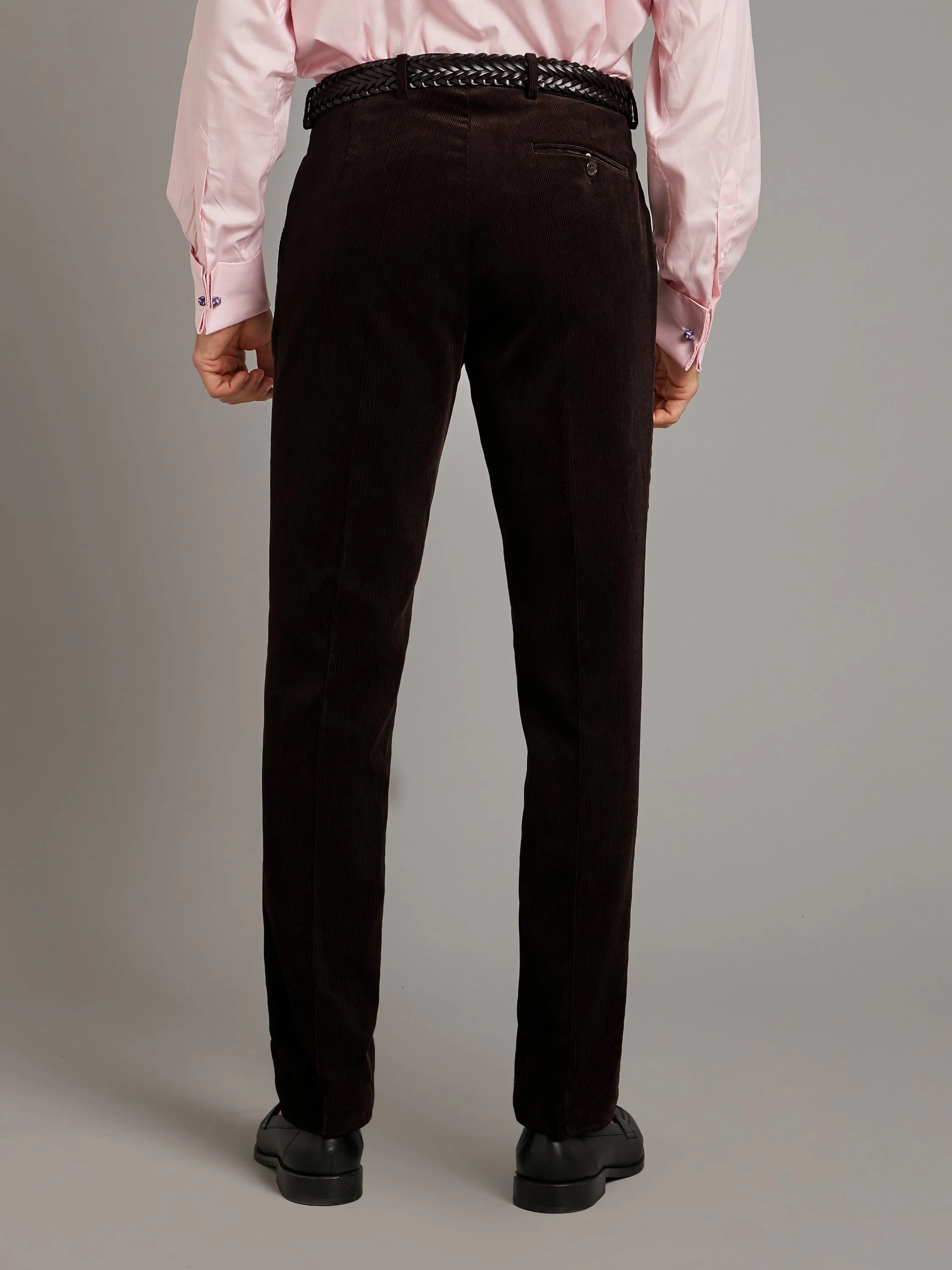 Needlecord Pants - Brown