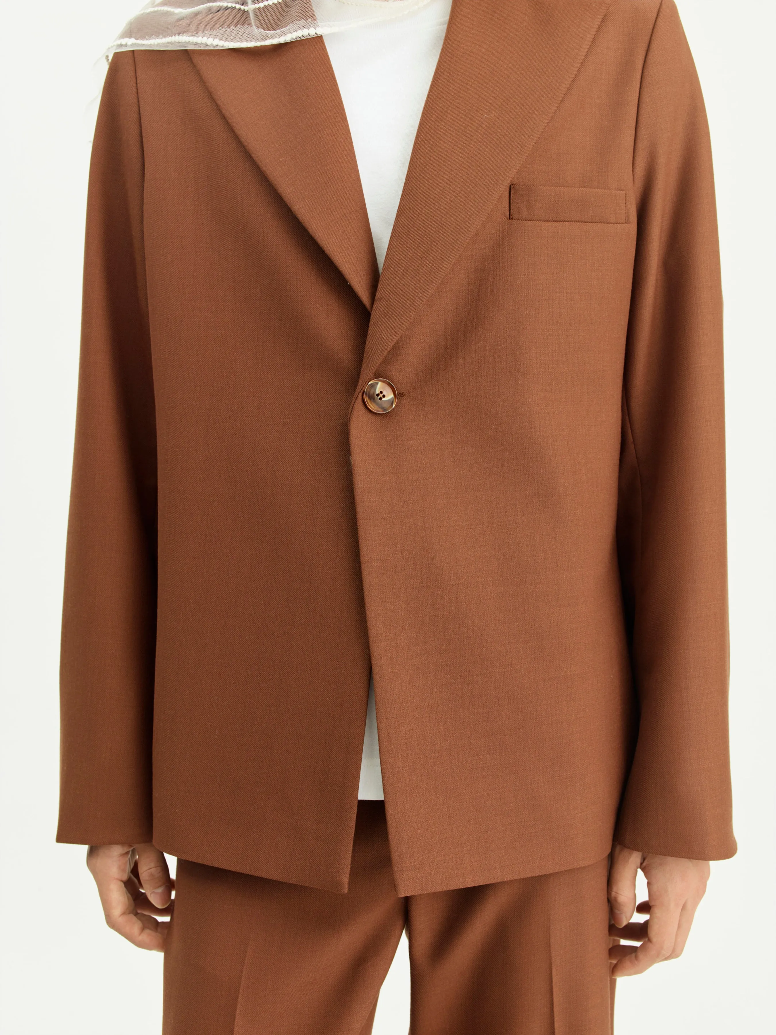 Power Blazer | Brown