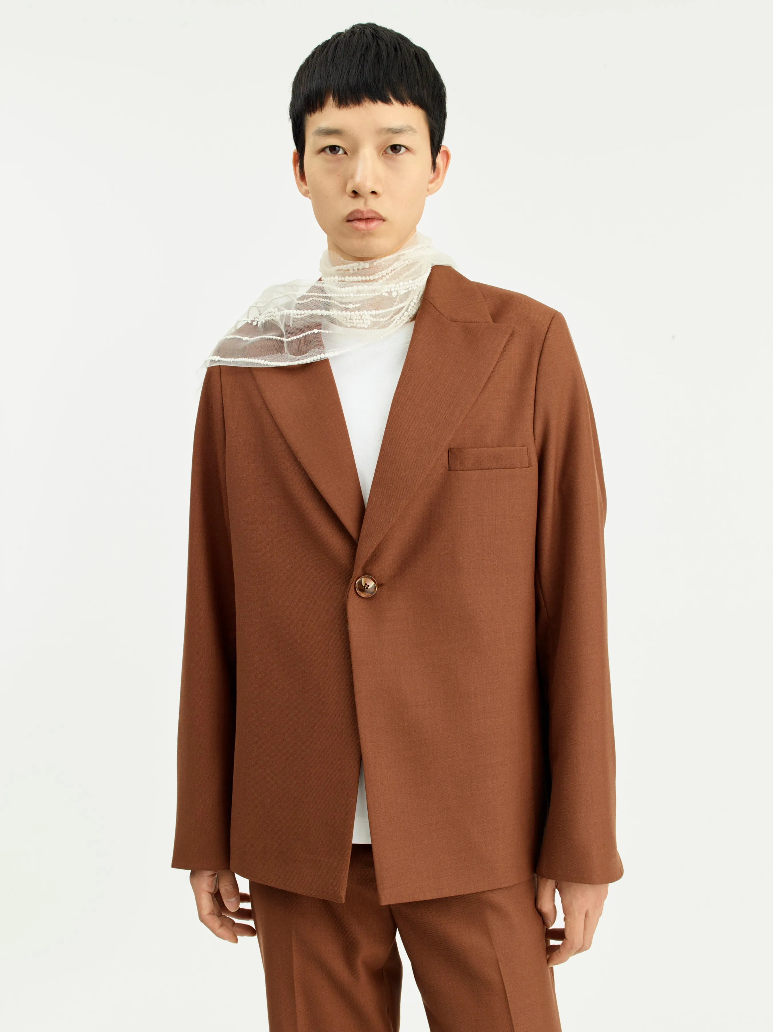 Power Blazer | Brown