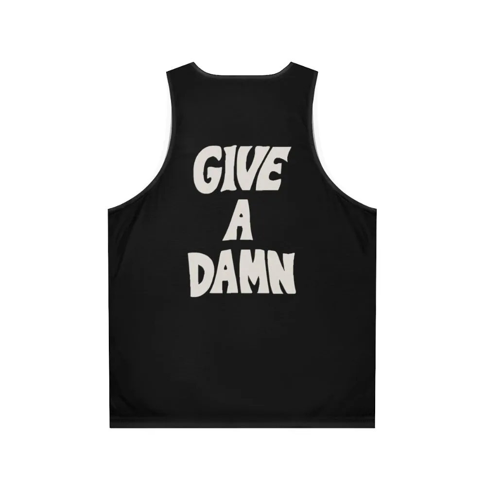 "Alex Turner 'Give A Damn' Unisex Tank Top"