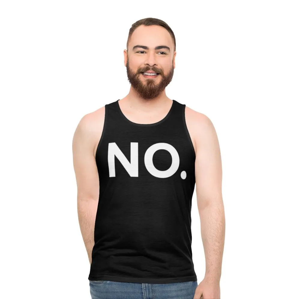 "No Unisex Tank Top - The IT Crowd Merchandise"