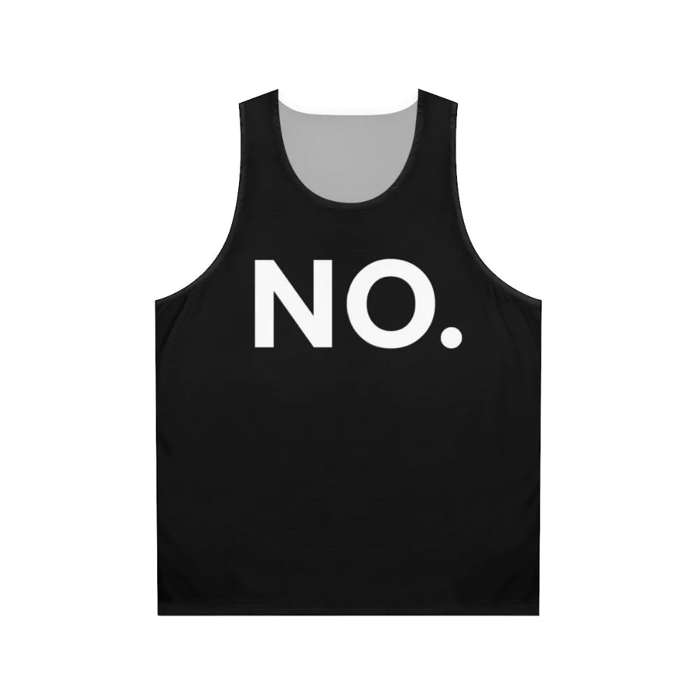 "No Unisex Tank Top - The IT Crowd Merchandise"