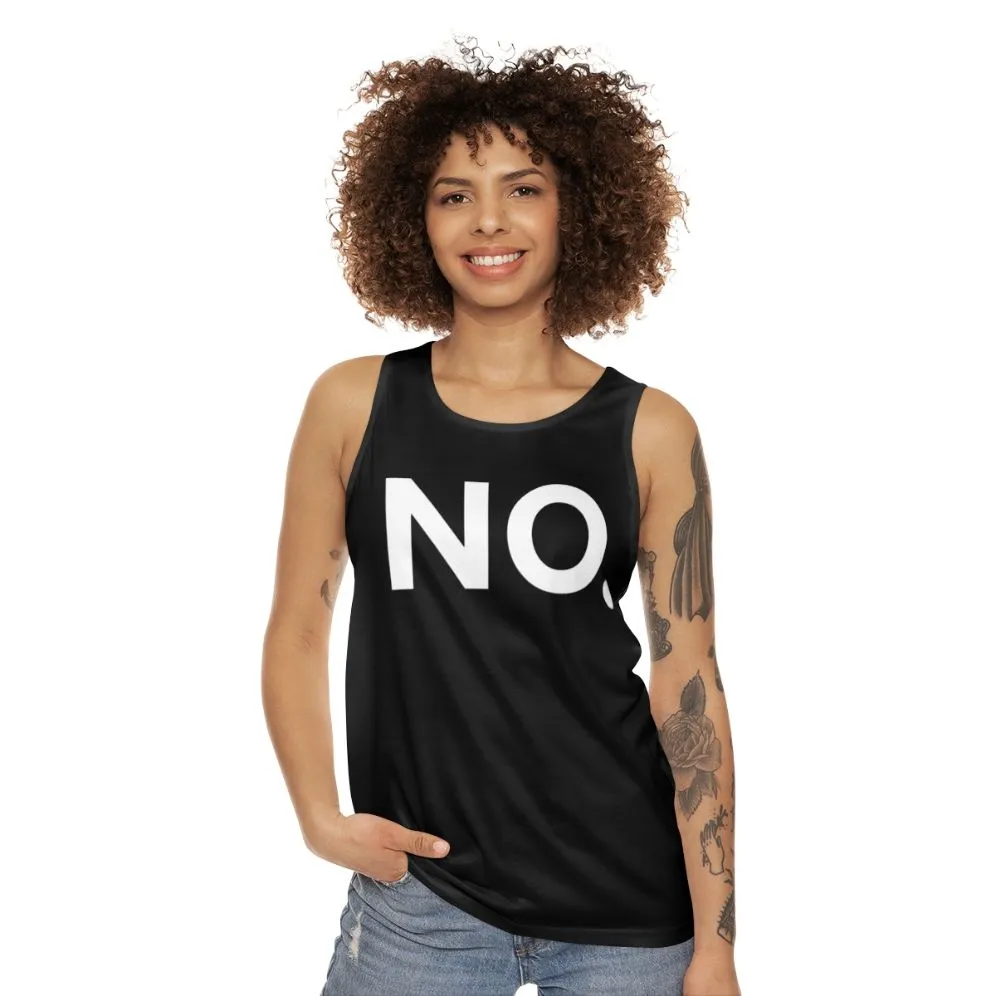 "No Unisex Tank Top - The IT Crowd Merchandise"