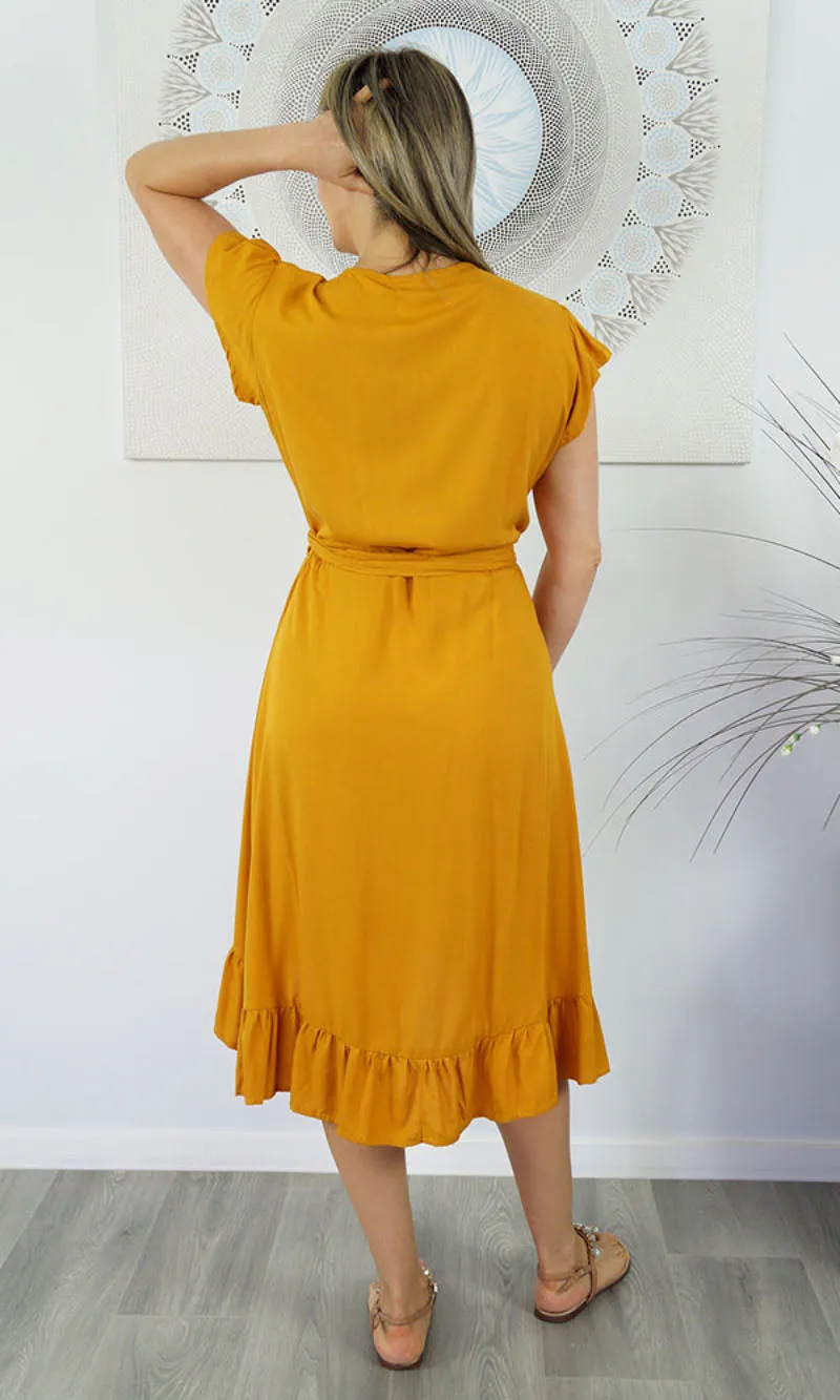 Rayon Dress Cupid Plain, More Colours