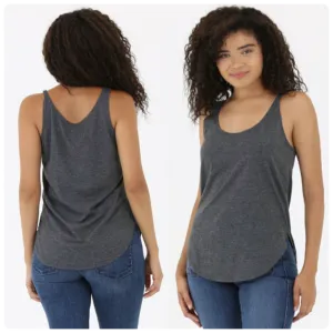 Scoop Neck Knit Tank