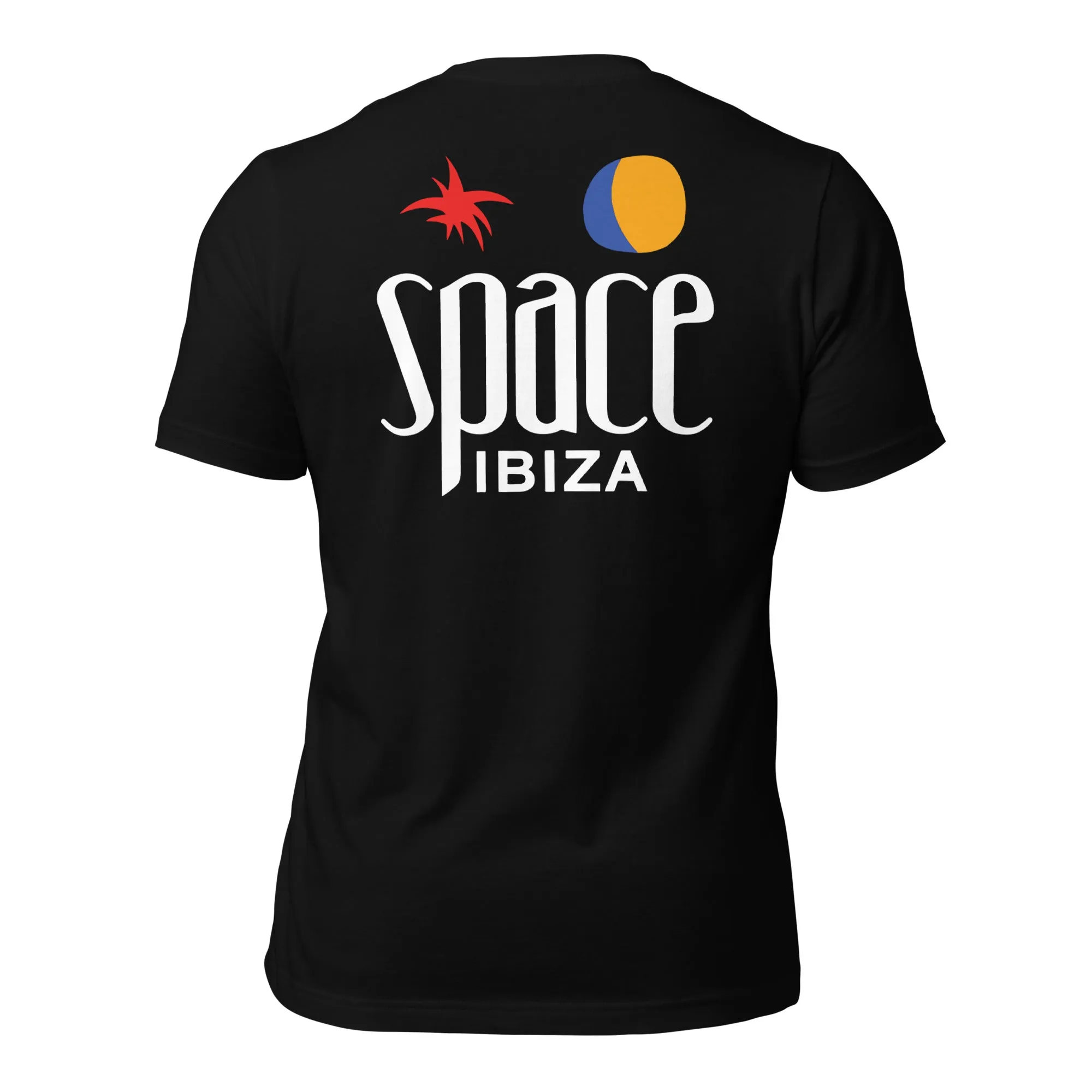 Space Ibiza Beach Club Logo Black T-shirt