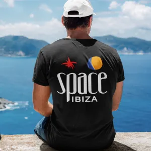 Space Ibiza Beach Club Logo Black T-shirt