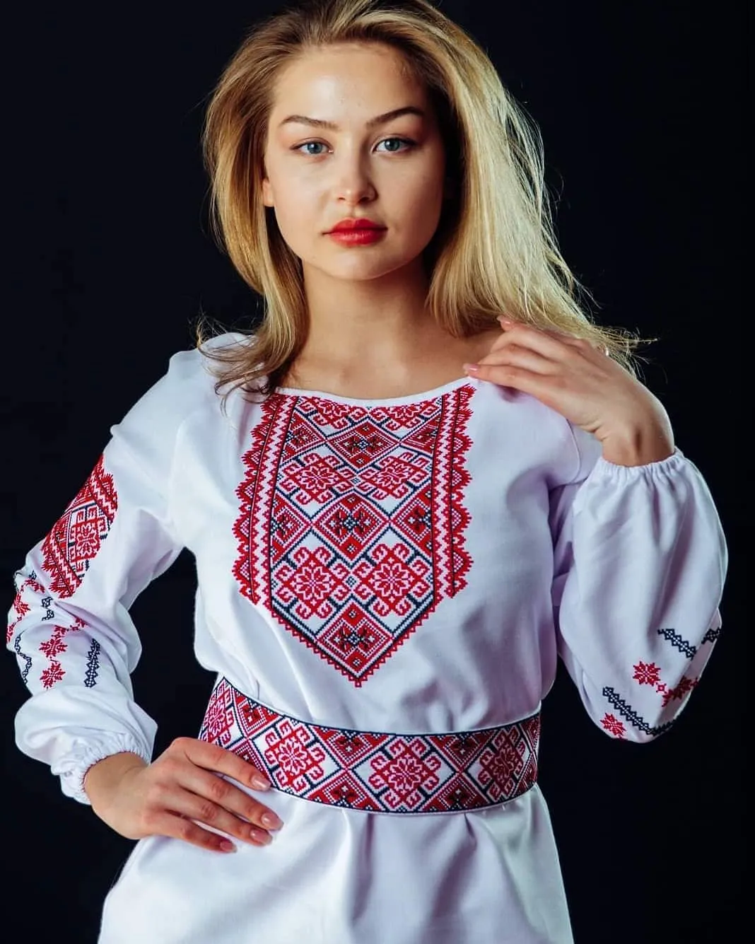 Ukrainian vyshyvanka dress