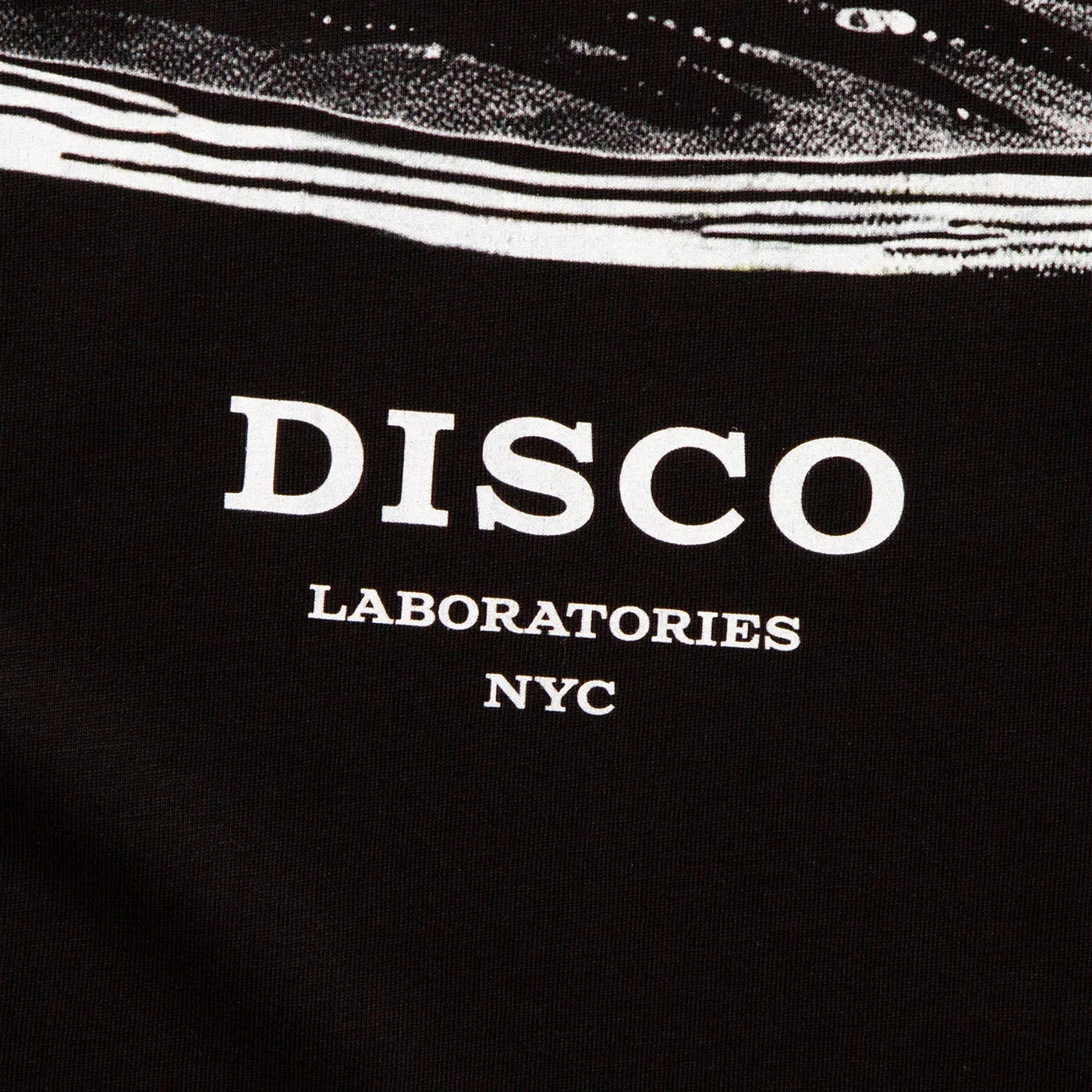 Utopia Disco Labs NYC Front Print - Tshirt - Black