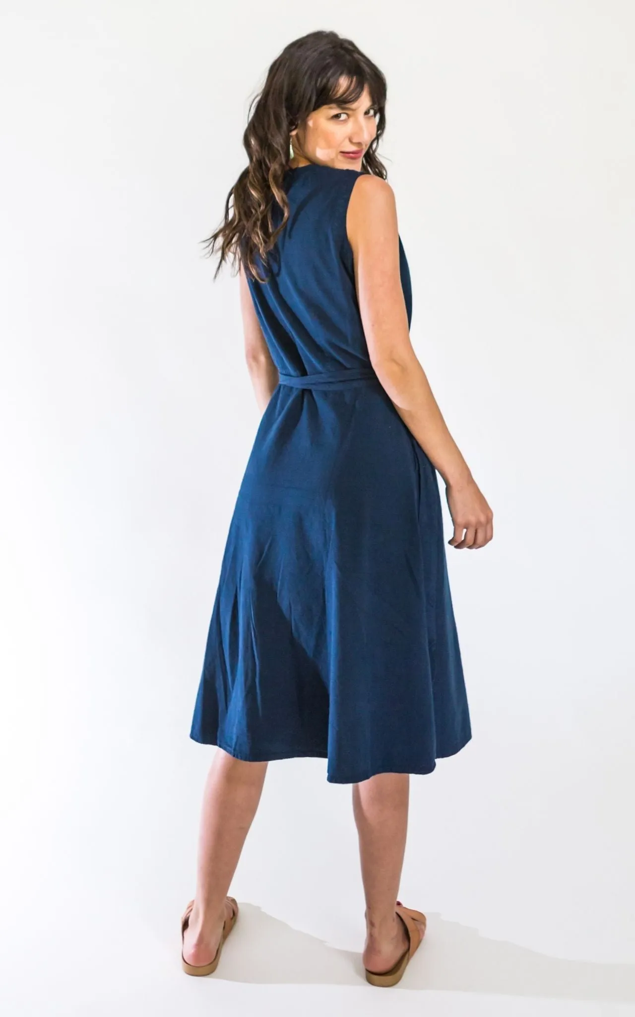 Valentina Dress - Dark Blue