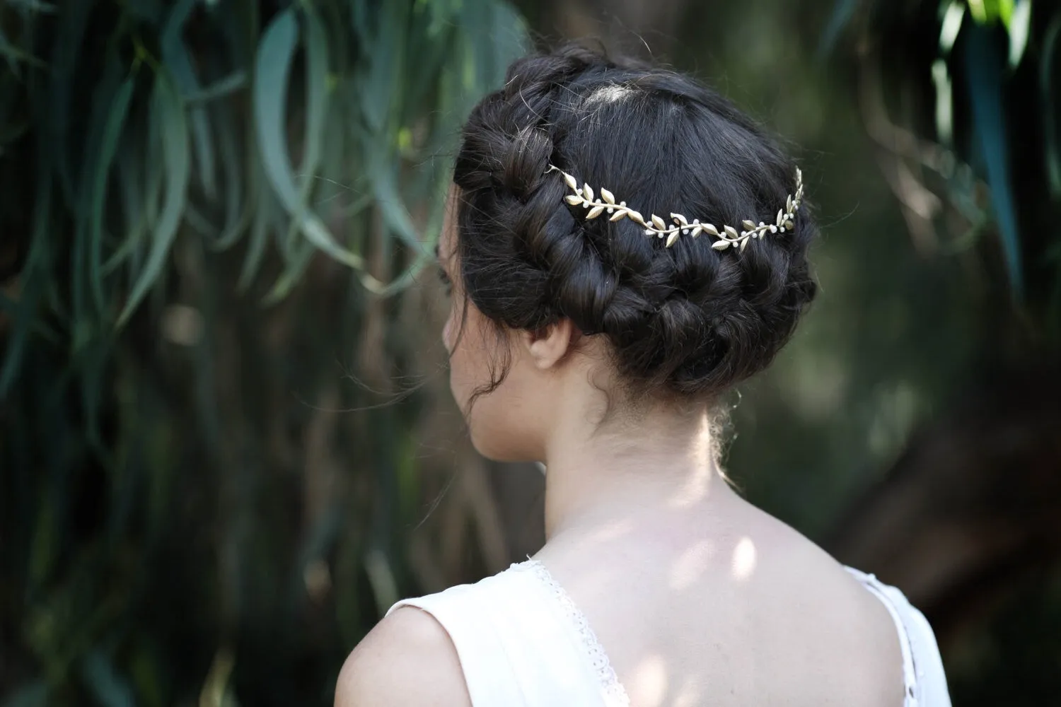 Venus Twigs & Pearls Wreath- Discounted Version