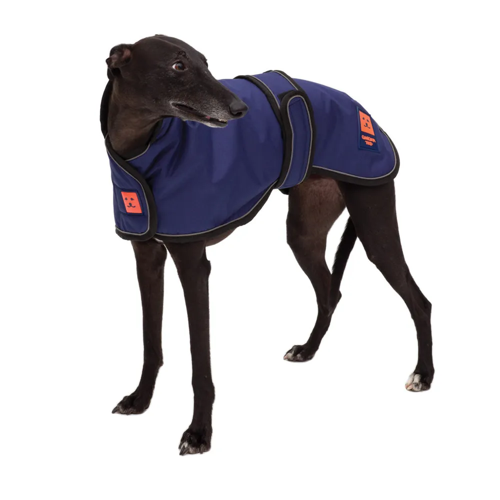 Waterproof Shower Greyhound Dog Coat with Warm Lining