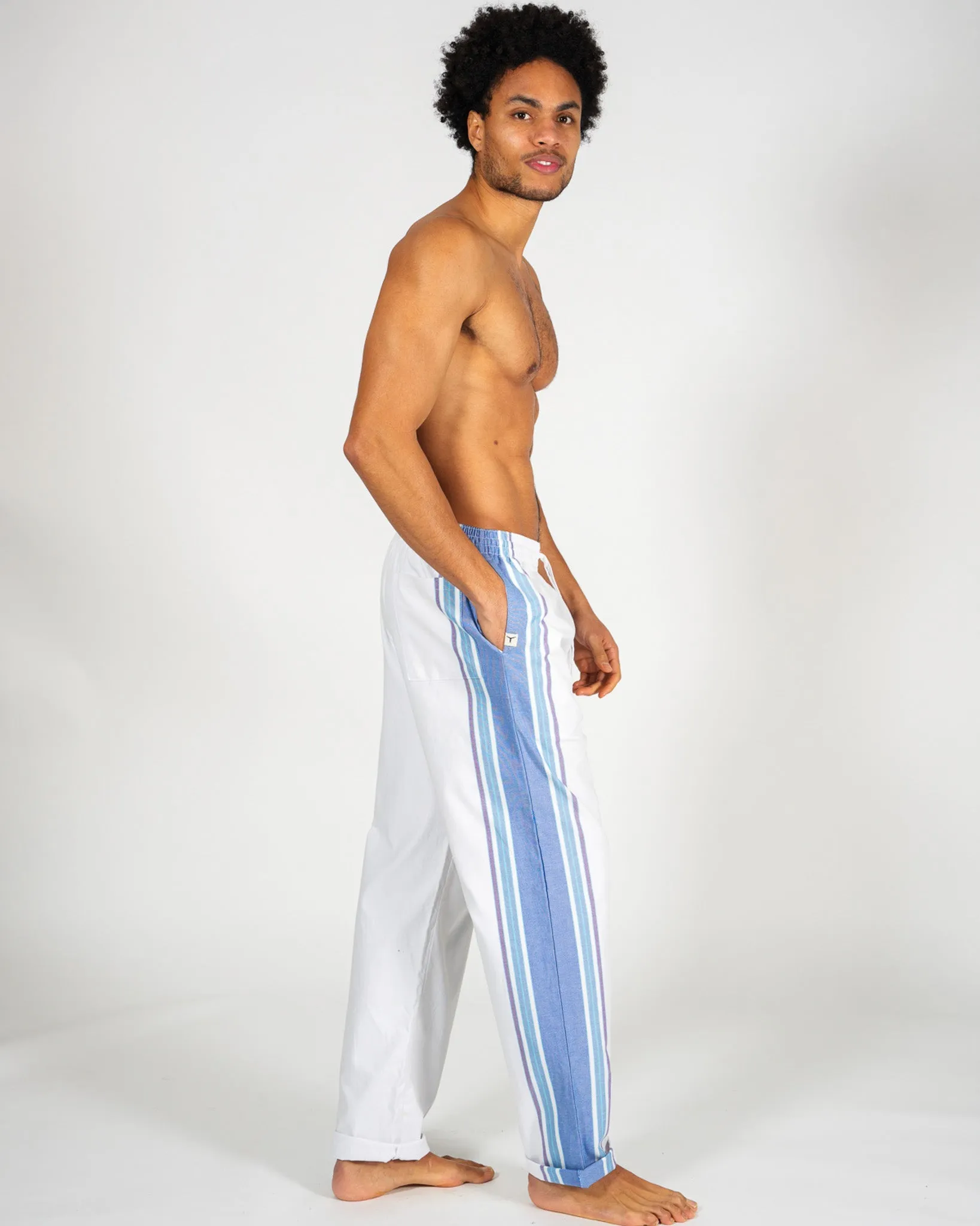 White Classic Lounge Pants