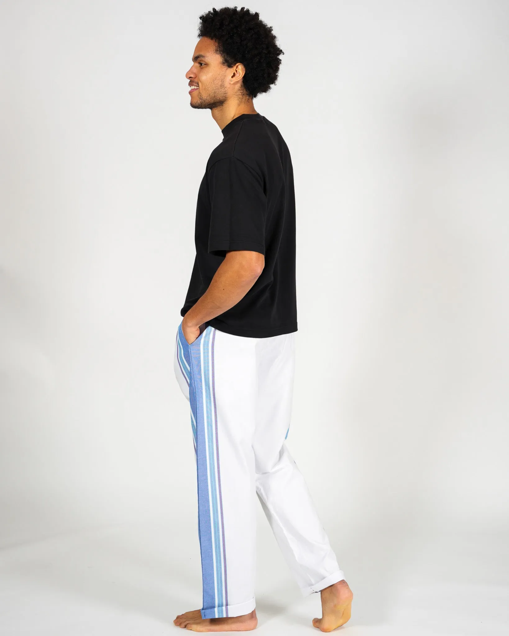 White Classic Lounge Pants