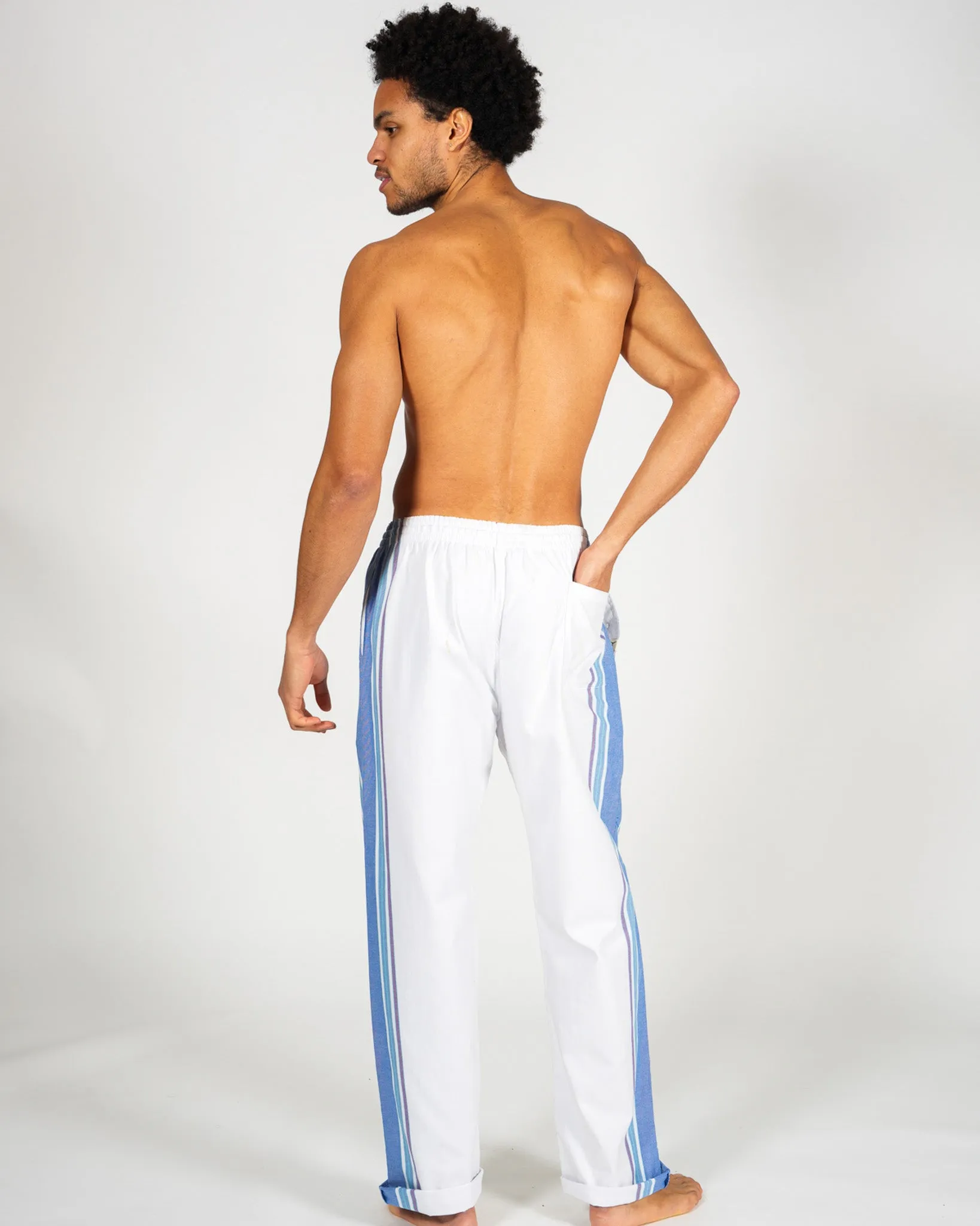 White Classic Lounge Pants