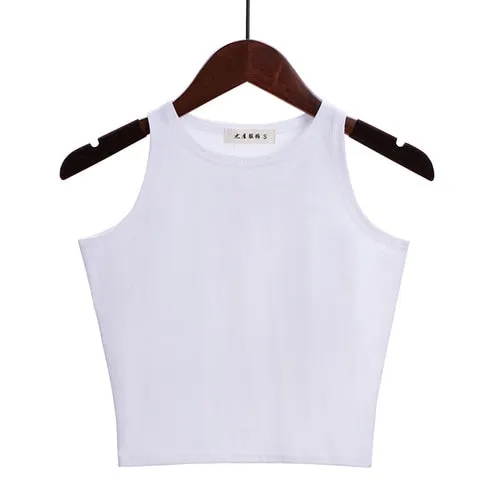 Women Sexy Cotton Crop Top Bustier