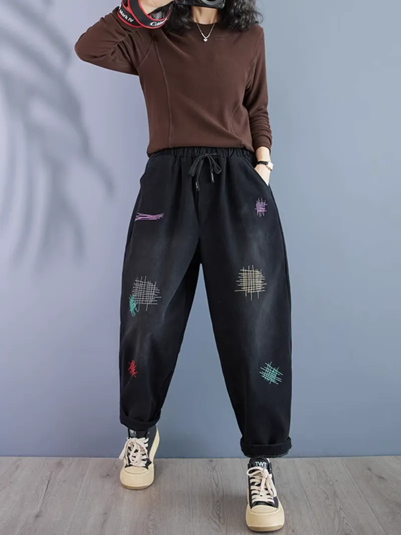 Women's Chic Embroidered for a Trendy Look Bottom