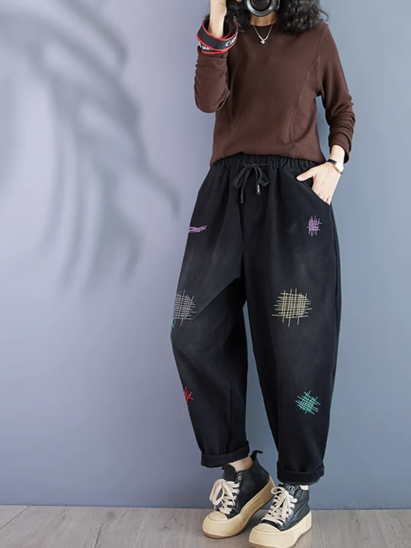 Women's Chic Embroidered for a Trendy Look Bottom